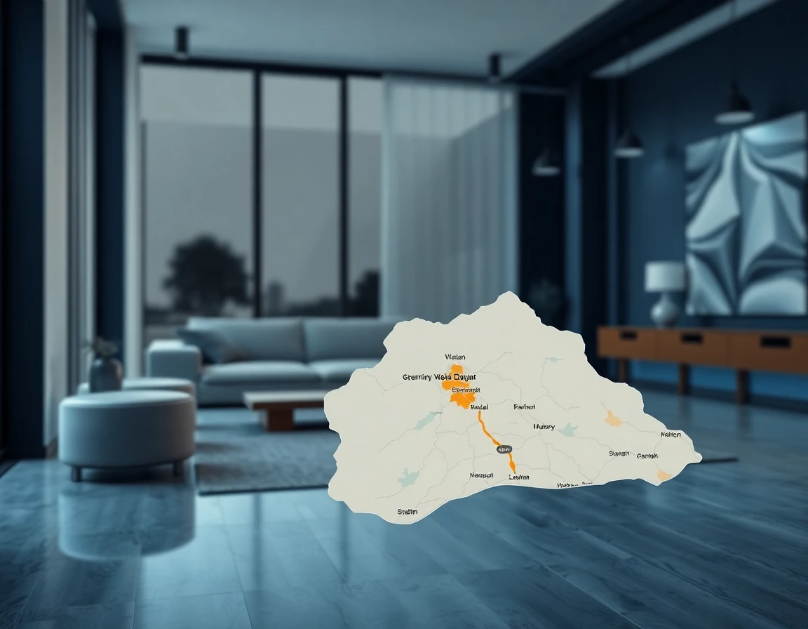 Water Damage Service Areas Map